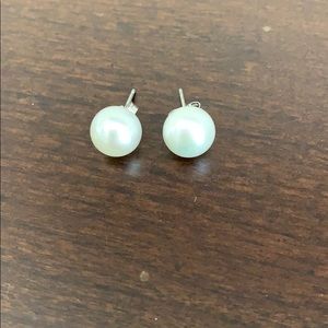 Pearl earrings